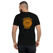 Load image into Gallery viewer, Happiness Ripple Short Sleeve Tri-Blend T-Shirt